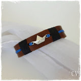 Personalized Paper Boat Bracelet