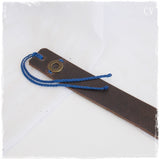 Leather Anniversary Meander Bookmark
