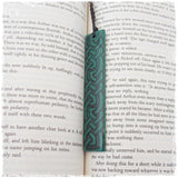 Viking Knotwork Polymer Clay Bookmark