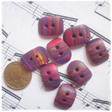 Artistic Polymer Clay Buttons