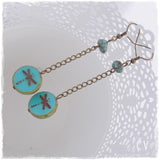Nature Insect Dragonfly Earrings