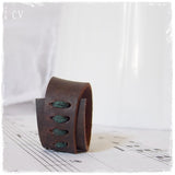 Celtic Mens Leather Ring