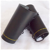 Cosplay Leather Bracers