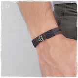 Triquetra Leather Bracelet * !!