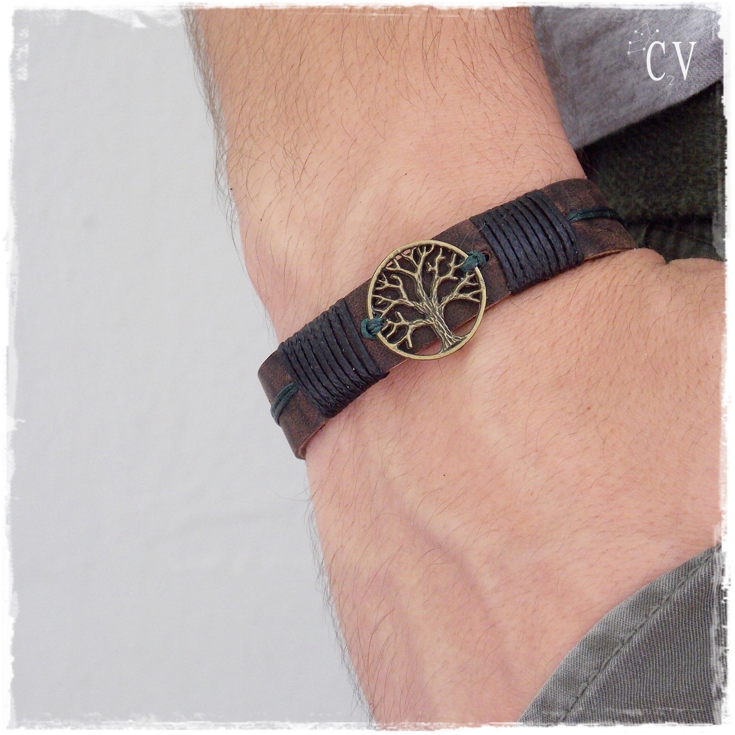 Tree Of Life Leather Bracelet * !!
