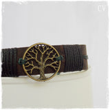 Tree Of Life Leather Bracelet * !!