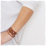 Extra Long Wrap Crochet Bracelet