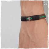 Men's Leather Bracelet Wristband