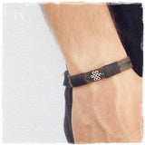 Endless Knot Leather Bracelet