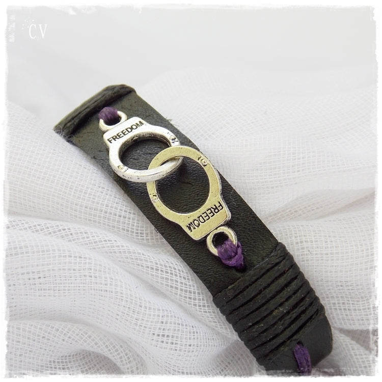 BDSM Handcuff Leather Cuff Bracelet