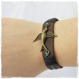 Swallow Leather Bracelet