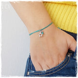 Dainty Star Birthstone Bracelet