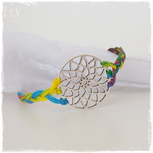 Rainbow Mandala Bracelet