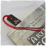 Triskelion Leather Bookmark ~