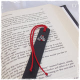 Triskelion Leather Bookmark ~