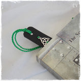 Trinity Knot Leather Bookmark