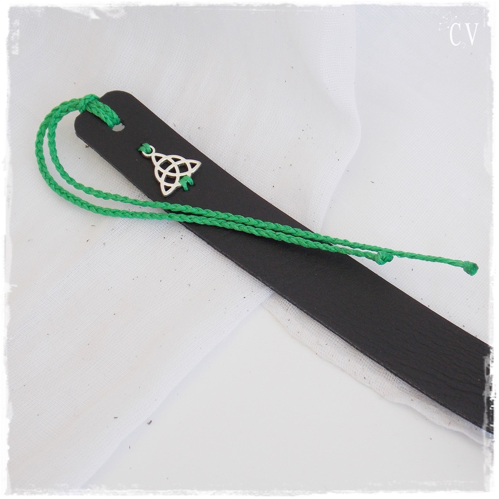 Personalized Triquetra Bookmark