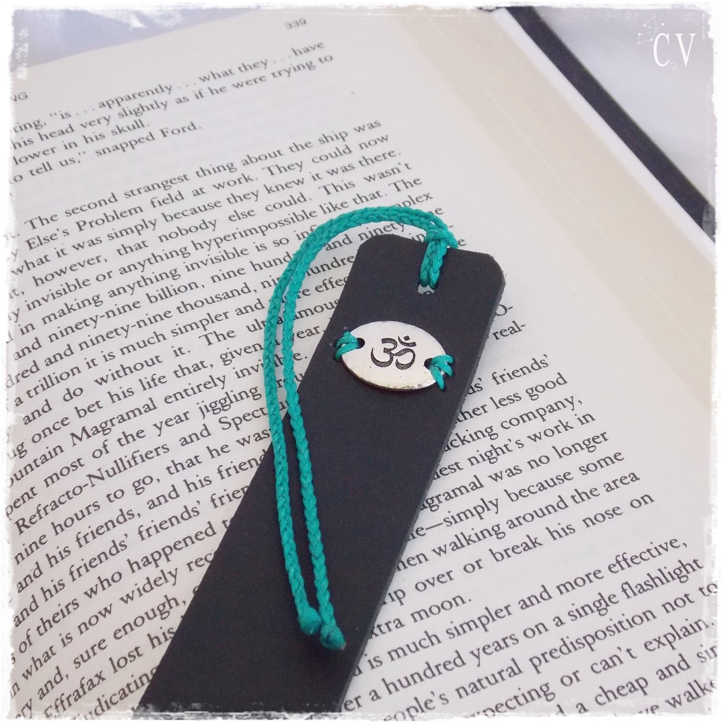Om Yoga Bookmark ~