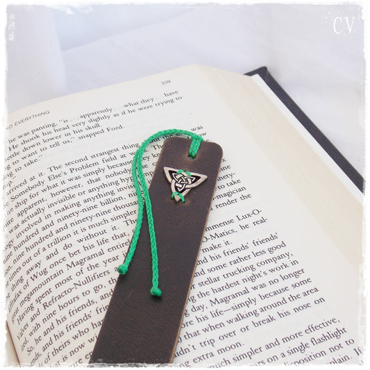 Large Triquetra Bookmark ~