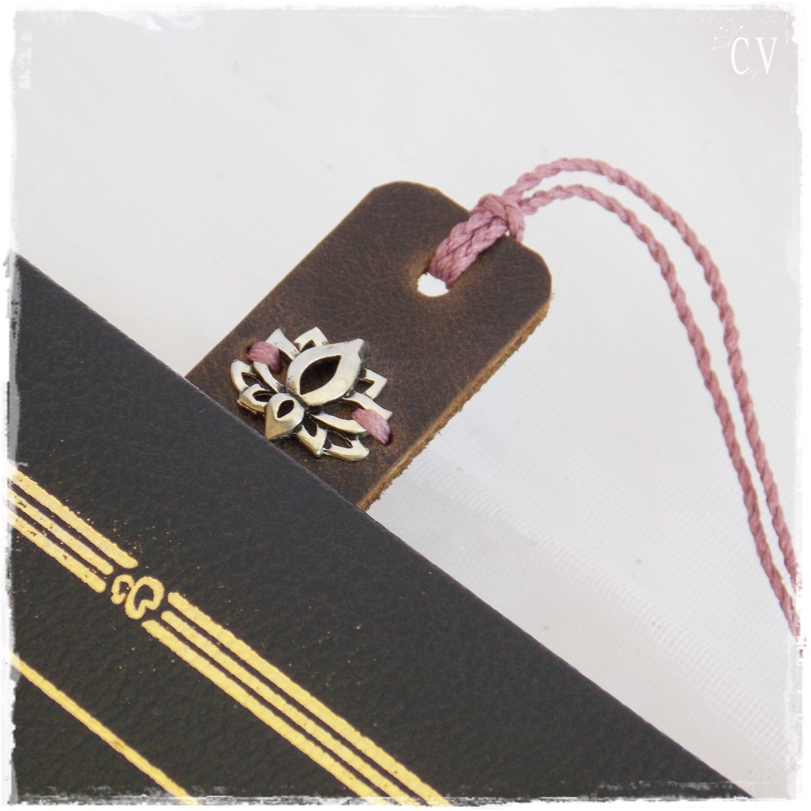 Lotus Yoga Spiritual Meditation Bookmark
