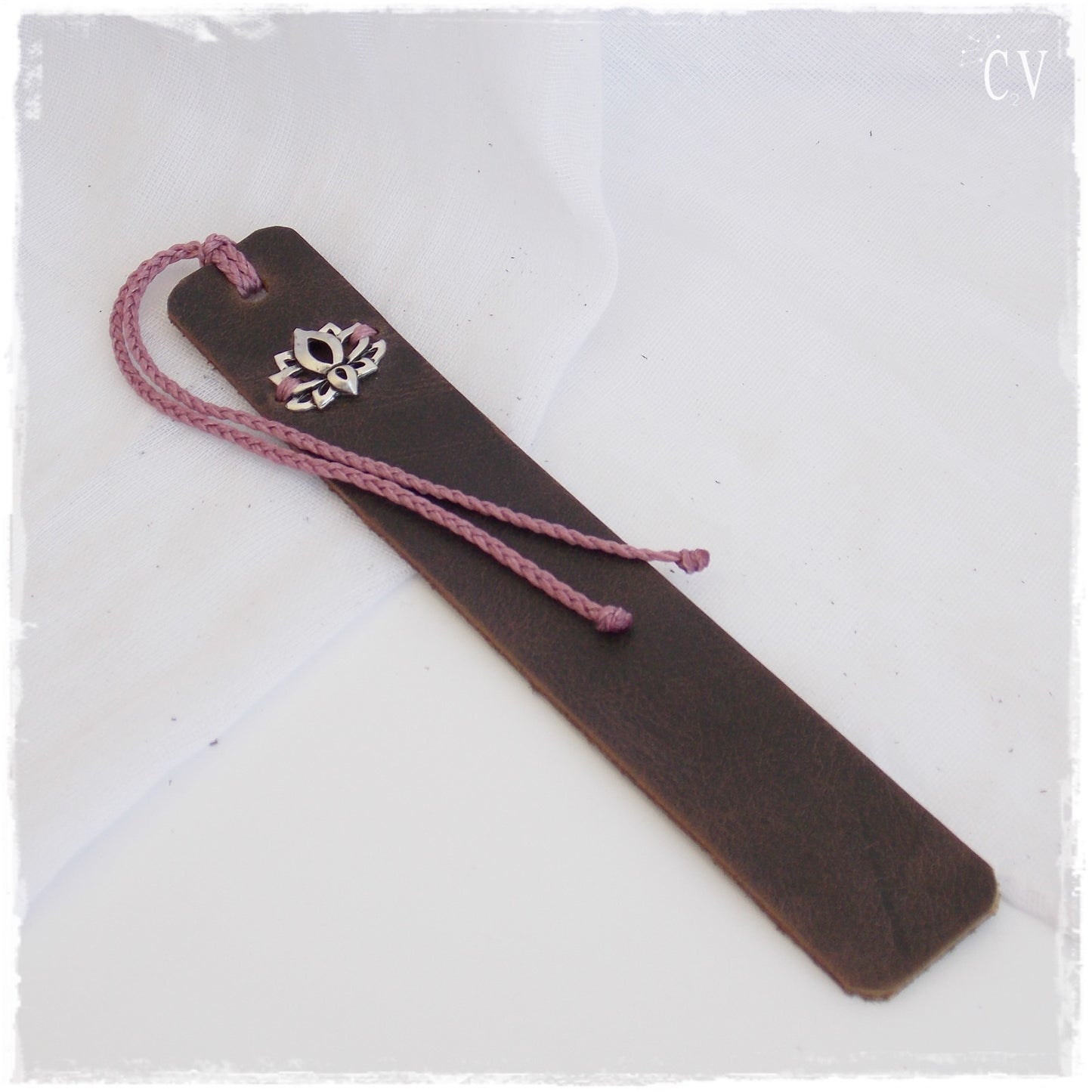 Lotus Flower Spiritual Bookmark