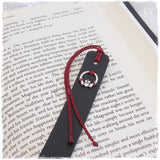 Claddagh Irish Leather Bookmark