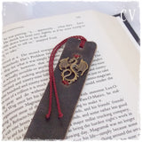 Fantasy Dragon Leather Bookmark