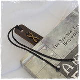 3rd Anniversary Leather Bookmark