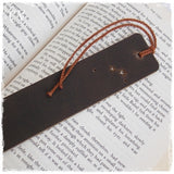 Engraved Aries Zodiac Sign Bookmark
