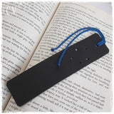 Libra Constellation Personalized Leather Bookmark