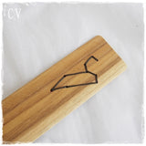 Leo Constellation Embroidered Bookmark