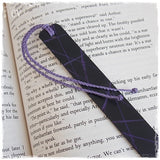 Personalized Gothic Leather Bookmark