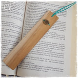 Engraved Om Wooden Bookmark