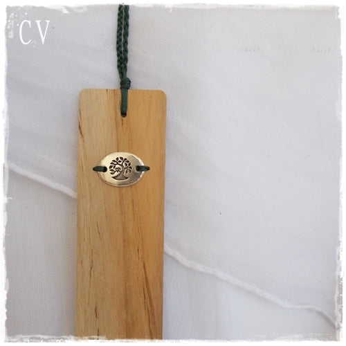 Tree of Life Engraved Wooden Bookmark