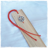 Wooden Yoga Bookmark
