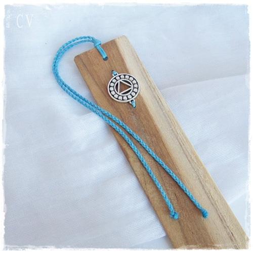 Vishudda Chakra Wooden Bookmark