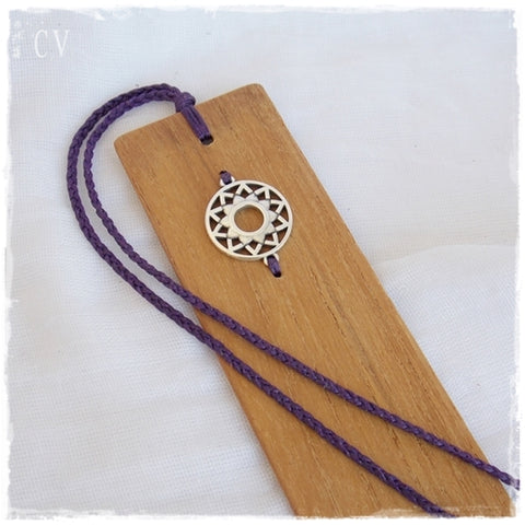 Crown Chakra Wooden Bookmark