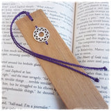 7th Chakra Wooden Bookmark