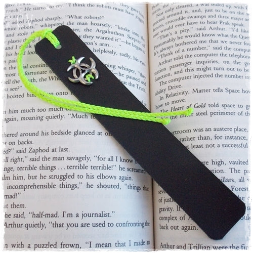 Post-Apocalyptic Leather Bookmark