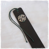 Shield of Destiny Leather Bookmark