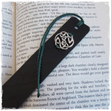 Celtic Protection Leather Bookmark