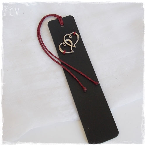 Personalized Leather Bookmarks with Your Initials