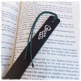 Celtic Goddess Leather Bookmark