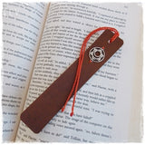 Svadhisthana Leather Bookmark