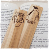 Personalized Animal Wooden Bookmarks