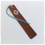 Personalized Chakra Leather Bookmark