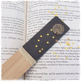 Full Moon Personalized Wooden Bookmark
