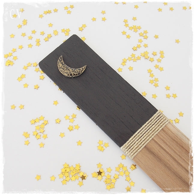 Handmade Engraved Wooden Bookmark