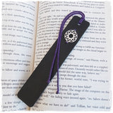 Crown Chakra Leather Bookmark