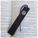 Sahasrara Leather Bookmark